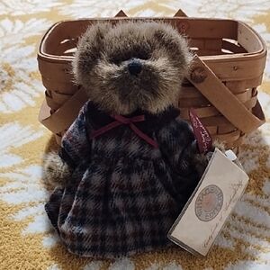 Russ Berrie Plaid Teddy Bear Vintage Edition